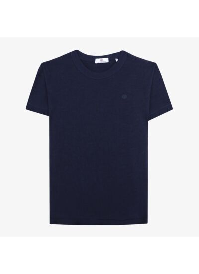 T-shirt Junior en jersey bleu foncé