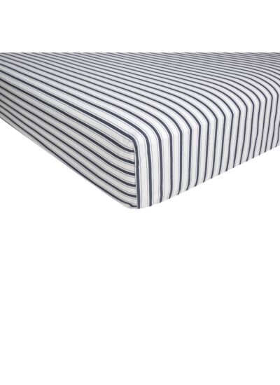 DRAP HOUSSE | 4 Continents - Blanc/Bleu