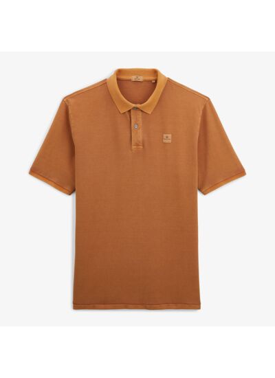 Polo piqué Louis cumin
