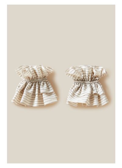 Poignets effet chemise fronces