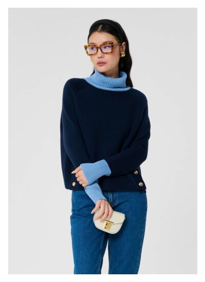 Pull Prague-Nuit en Polyester