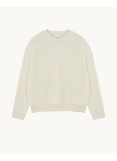Pull Willy blanc vintage