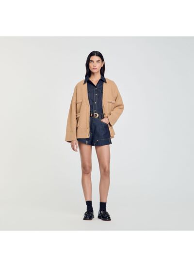 Cardigan long en laine
