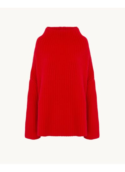 Pull Lina rouge tomato