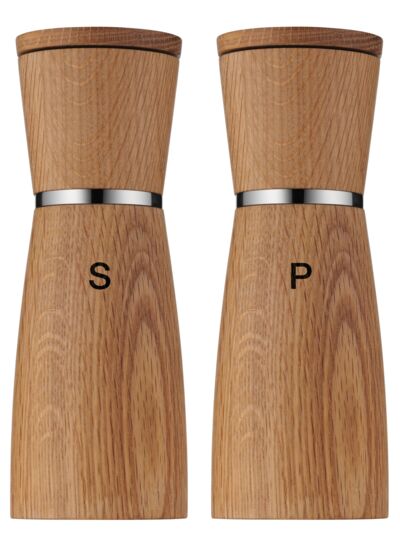 Nature Set 2 pièces Moulins à sel et poivre