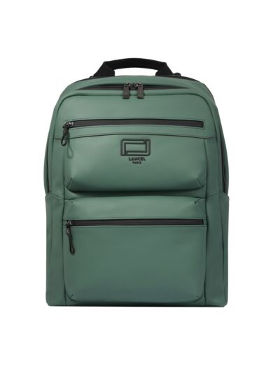 Victor De Lancel - Sac A Dos 2 Com Zippe 15’6’ - Jade Fonce