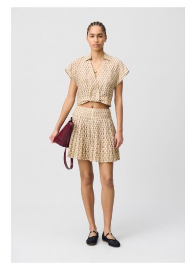 Chemise fluide courte