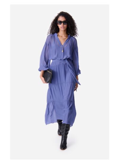 Robe Esthée En Viscose Mélangée