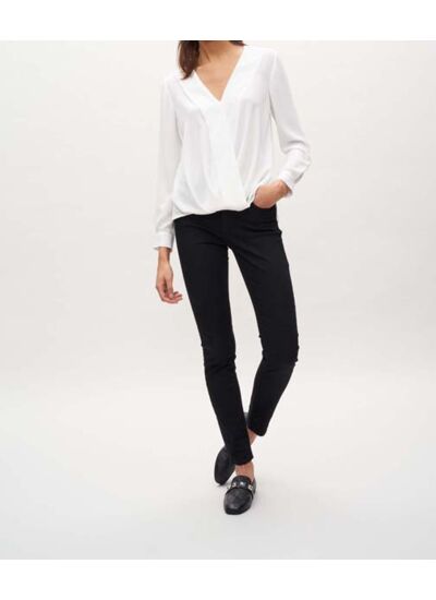 Blouse à col V