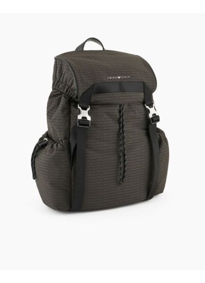 Sac à dos verde militare/nero