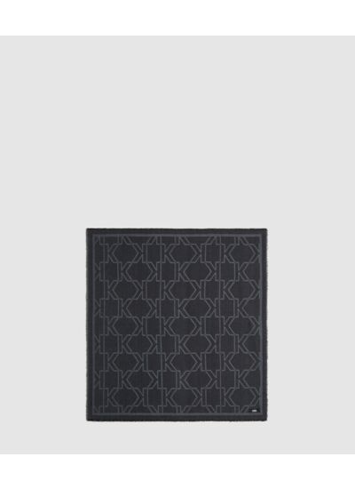 K/STYLE MONOGRAM SCARF