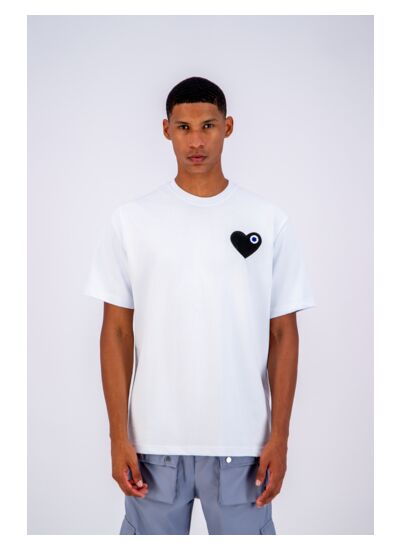 T-SHIRT COEUR CHIC