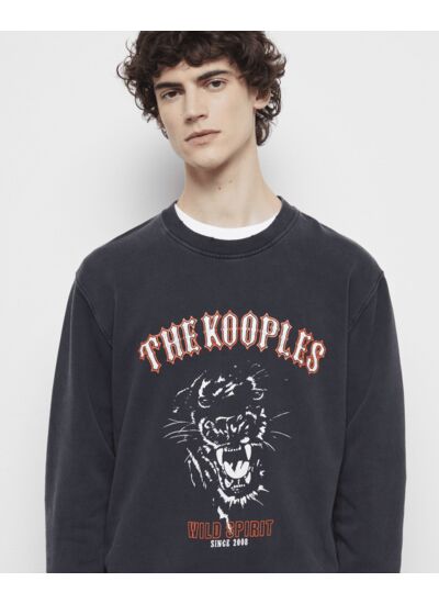 Sweat Wild Spirit Panthere Homme