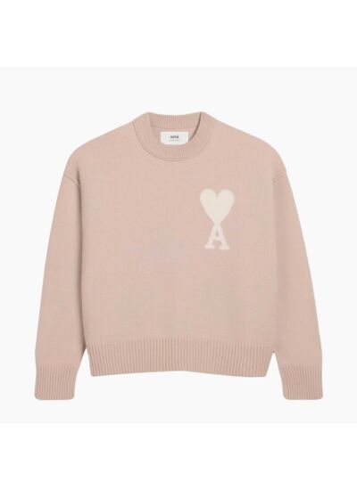 Ami Paris Pull - Ami de Coeur - Écru