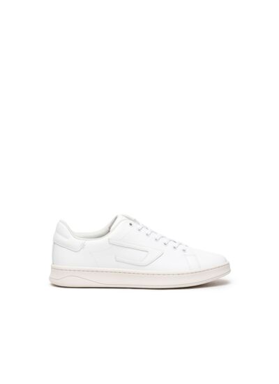S-Athene Low-Sneakers basses en cuir avec empiècement D