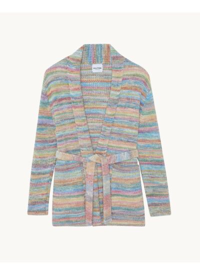 Gilet Jalil Gilet Long Cachemire Manches Longues, 4 fils