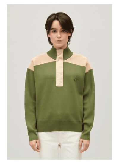 Sweatshirt minimum col camionneur