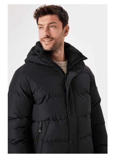 Men Coat Black