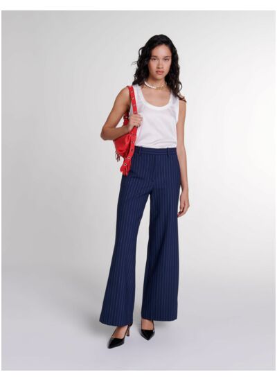 Pantalon à rayures
