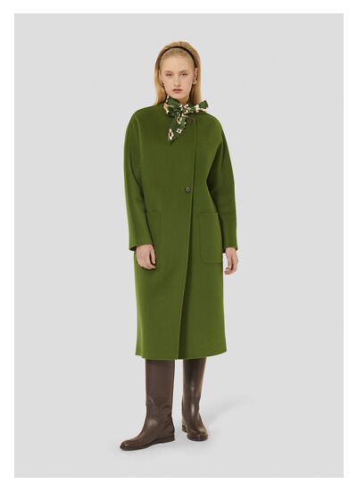 Manteau Mara-Cactus en Laine