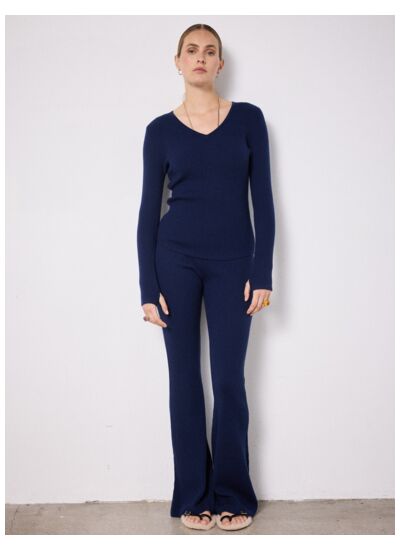 Pantalon laine Renée MARINE