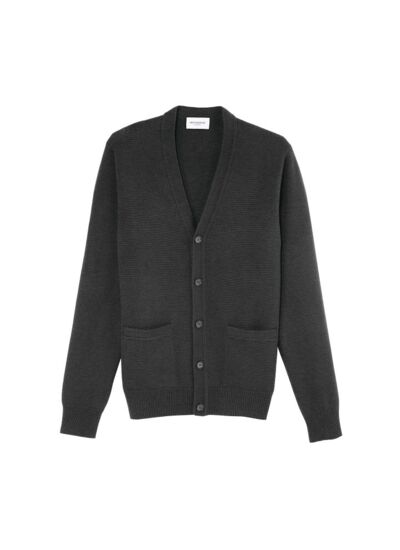 Gilet 4 fils - Homme - ANTHRACITE
