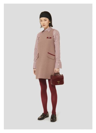 Robe Ravel-Bordeaux en Polyester
