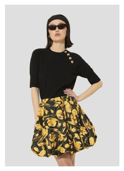 Pull Pastelle-Noir en Polyester