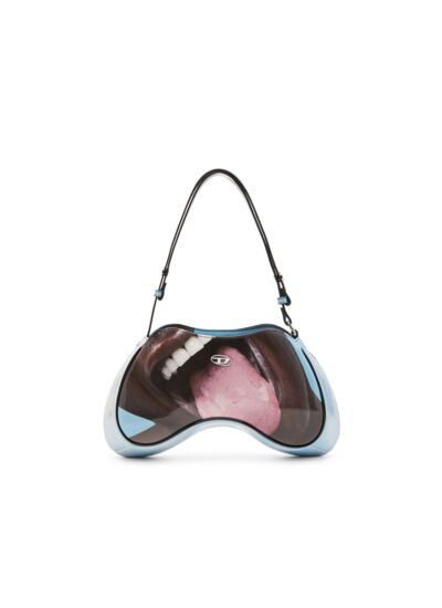 Play-Sac à bandoulière en PU glossy imprimé