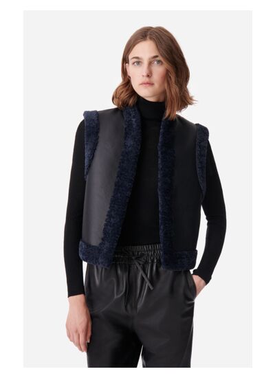 Gilet Sans Manches Daman En Polyester Mélangé