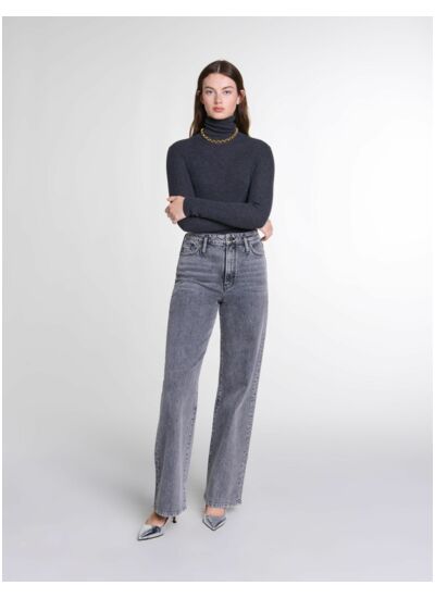 Pull en laine et soie