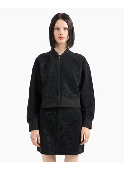 Blouson en jean noir