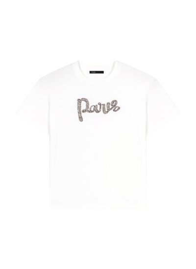 Tee-shirt Paris à strass