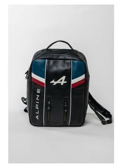 Sac à dos cuir Alpine A424 navy