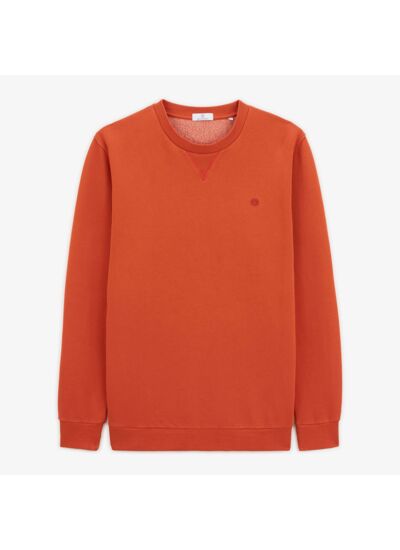 Sweat col rond Sam carotte