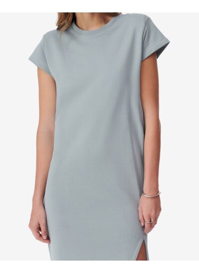 Robe T-Shirt À Fente Athenie