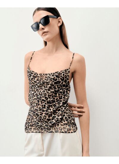 Top Bretelle Mousseline
