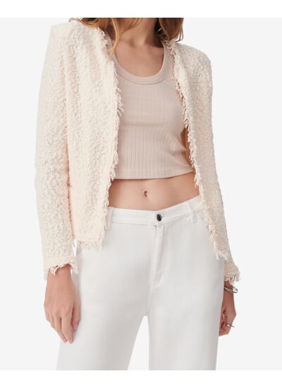 Veste Classique À Franges Shavani