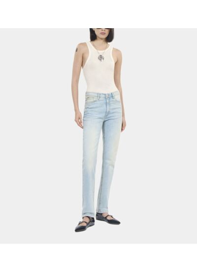Jean Slim Bleu Clair Femme