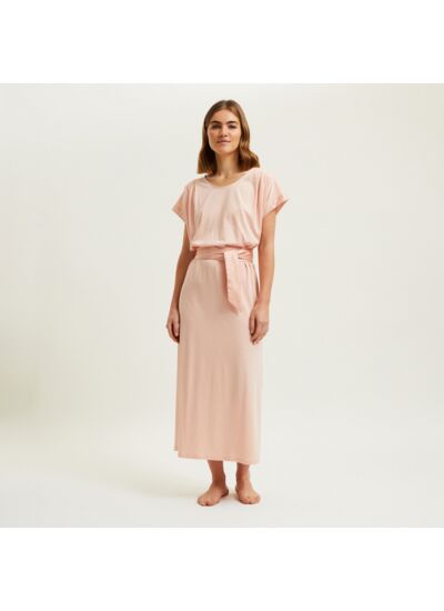 Laurence Tavernier - Robe Longue en jersey, Minorque