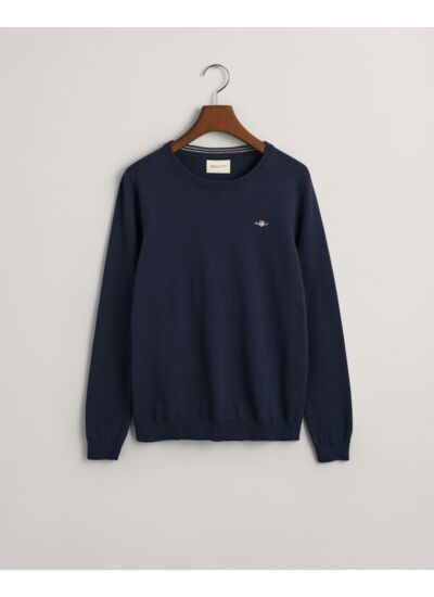 Pull ras du cou en coton Seasonal Essential