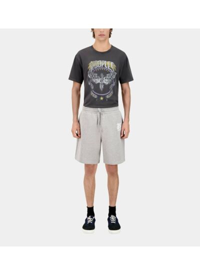 Short Gris En Coton Homme