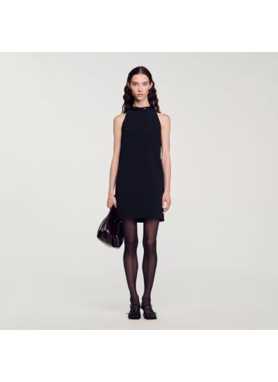 Robe col bijou