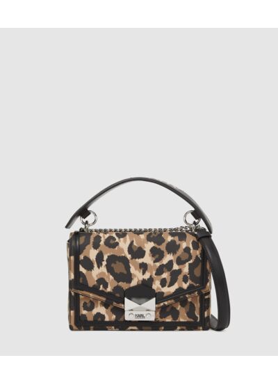 K/STYLE LEOPARD SHOULDER BAG