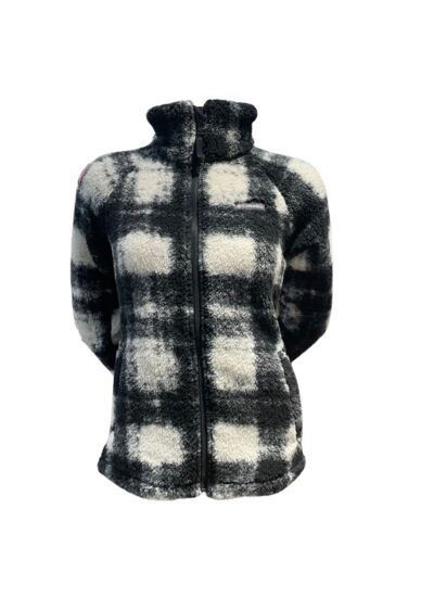 W BIG TIMBER PEAK FS PRINTED SHERPA FZ nOIR