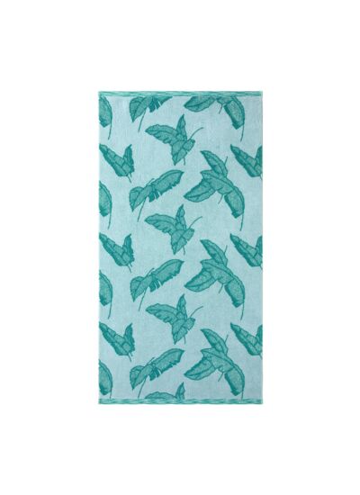 Yves Delorme - Serviette de bain en jacquard de coton 550 g/m², Le Cap