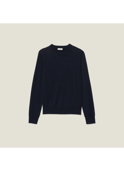 Pull en maille fine en laine