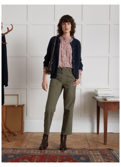BLOUSE SANS COL LIB