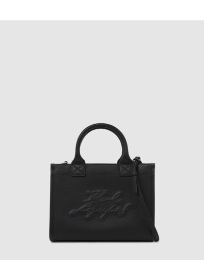 K/SHOPPER TEXT SMALL TOTE