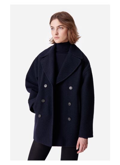 Manteau Berlin En Laine & Coton